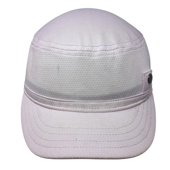 Adidas Cadet Army Cap Pink One Size Stretchable Lightweight Lined Mesh Blank - Picture 1 of 9